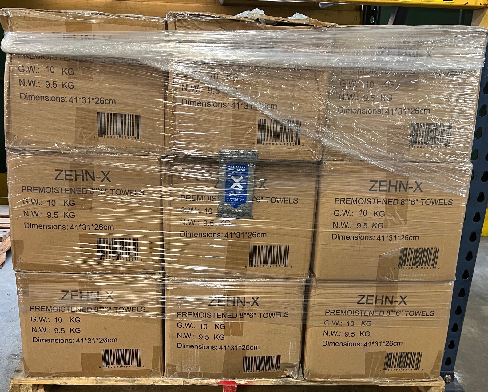 Zehn-X Sanitizing Wipes